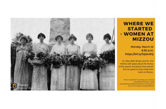 Where We Started - Women at Mizzou